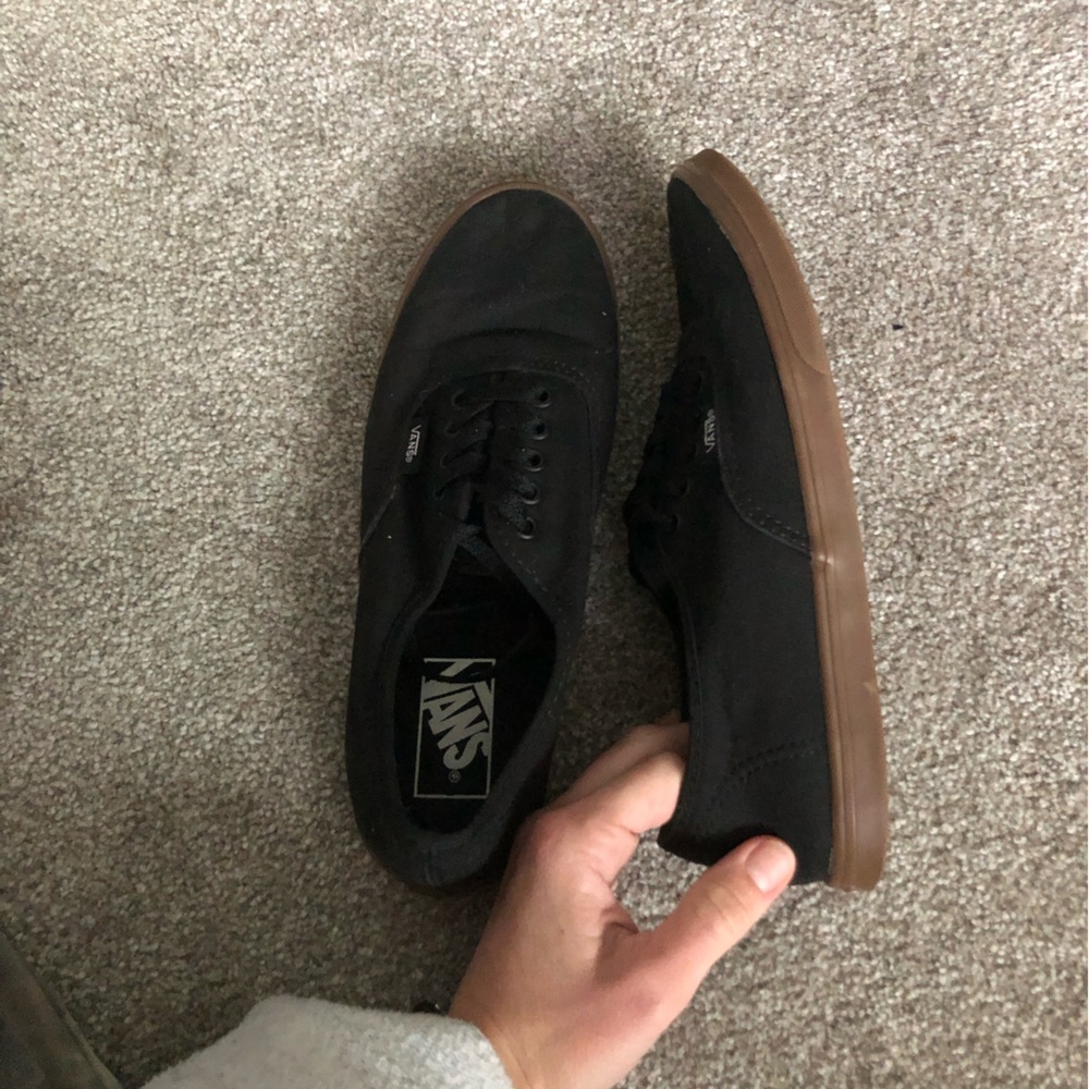 Black Vans Flats